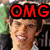 six pixelated images with overlaid text, showing a person in various poses and clothing states