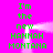 Bright pink background with green pixelated text reading "I'm the new HANNAH MONTANA" in two mirrored vertical , each featuring a white light effect that shifts position between observations