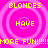 A static image with bright pink background and yellow text reading "BLONDES HAVE MORE FUN!!!!!" repeated in four quadrants.