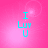 Cyan text "I Luv U" on pink gradient background with four distinct light circle positions across frames.