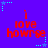A static image with a purple background featuring red text reading "i love howre" and cyan star-shaped elements connected by dotted lines.