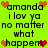 Pixelated text on bright green background with orange and red heart symbols, animated color changes in hearts.