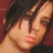 Pixelated image of a person with dark hair and light skin, accompanied by text elements including 'Cameron Gentry<3', 'Haha.', 'Billy's AWESOME!', and 'Awesome!' in brown font.