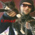 Two pixelated figures in dark clothing with red text overlay on a blurred background.