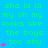 A static image with bright cyan background and green text repeating "sha la la my oh my looks like the boys too shy" alongside pink heart symbols.