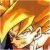 A pixelated image of a figure with dark hair and light skin, set against an orange-yellow gradient background.