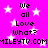A static image with a bright pink background featuring white stars and repeated text elements.