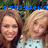 Four identical pixelated figures in light blue polka-dot tops against a green background with blue text overlays.