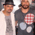 Two pixelated figures stand side-by-side; one wears a black top hat and gray long-sleeve shirt, the other sports sunglasses and a dark gray t-shirt with circular patterns.