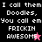 Pixelated text on four colored backgrounds with two distinct star icons, one pink and one black.