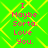 Bright green background with yellow diamond lattice pattern, pink text reading "I Maybe Sorta. Love You." in four identical vertical