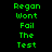 Green pixelated text on black background arranged in two vertical , each containing identical repeated phrases