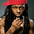 A pixelated image of a person with long dark hair wearing a red cap and sleeveless top, holding an object near their chest against a gray background.
