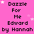 Pink background with repeated text and star shapes in white and light pink.