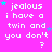 A static image with a bright pink background displaying repeated text in white pixelated font, accompanied by small blue and purple stars.