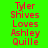 Red text on colored backgrounds reads "Tyler Shives Loves Ashley Quille" in four with varying background colors and text alignment
