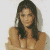 A split-frame contact sheet showing a pixelated image of a woman on the left and green text reading "Original Icons .com" on a dark background on the right, both in low-resolution 50x50 pixels.