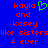 Blue background with red pixelated text reading 'kayla and kasey like sisterslike 4 ever' and a green heart symbol next to the first 'kayla'.