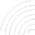 Gray and white curved lines form a partial circular pattern with a small pixelated square in the bottom right corner.