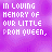 Purple pixelated background with white text reading "IN LOVING MEMORY OF OUR LITTLE PROM QUEEN, jenny" in a of repeated