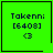 Green square icon with dark blue text 'Takenni: [640s]' and '<3' symbol, featuring a black heart in top-right corner of one frame.