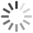 Circular loading spinner with segmented bars in grayscale tones arranged around a central point on gray background.