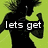Four- of silhouetted figures dancing with text overlays on colored backgrounds