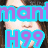 Animated icon shows a person with long dark hair in multiple poses , featuring text overlays like 'man H99' and 'loves selena'