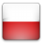 Static square icon with rounded corners displaying horizontal white and red stripes on a gray background.