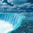 Pixelated waterfall image with blue text on dark blue and gray backgrounds reading "Remember the little things... Don't just focus on the BIG PICTURE."