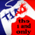 A pixelated icon with blue, white, and red sections; a stylized 'T' in blue on white, a red circular shape, and black text reading "the 1 and only" on red.