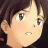 Pixelated anime-style character face with brown hair and light skin on left, black background with white text "Anime IM" above smaller "COM" on right.