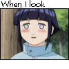 A static image with six showing a character with dark blue hair and light blue clothing, with text overlays and a central featuring a blonde character with a headband