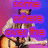 A four- shows a person with long hair playing guitar and singing, with text overlays changing