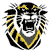 Pixelated icon of a stylized face with black hair, yellow accents, and a gray and black outfit against a white background.