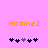 Pixelated orange text 'Nodine2' on pink background with two of dark blue and purple puzzle-piece icons below