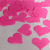 Pixelated pink hearts on light gray background with black text reading "It's like a date but the boy doesn't know it." and two black-and-white heart-shaped arrows.