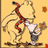 Animated icon shows a cartoon character with light hair and red plaid scarf holding a turkey, with 'Happy Thanksgiving' text on a yellow background.
