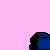Pixel art animation of a woman in pink top and blue pants performing a leg-lifting motion against pink background with text overlay.