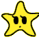 Two yellow star-shaped figures with black outlines and pixelated faces, each displaying distinct eye shapes against a gray background.