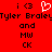 Red background with black pixelated text and symbols, including a white heart symbol between two identical name sections.