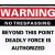 A contact sheet of two animated frames showing a warning sign and a website logo, both in pixelated style with red and green text on dark backgrounds.