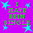 A static image with a bright purple background featuring repeated blue star shapes and green text reading "I HATE BEIN SINGLE" in pixelated font.