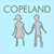 Static pixel art icon featuring two stick figures holding hands beneath the text "COPELAND" on a light blue background.