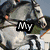 A six- of horse images with text overlays reading "My Life Revolves Around Horses" in black boxes