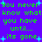 Green pixelated text on purple background with blue starbursts, repeating 'You never know what you have until... its gone' in a pattern
