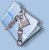 Pixelated diamond-shaped icon with light blue background, featuring a stylized key and lock symbol in gray tones.