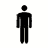 Black stick figure icons with varying poses and red 'VIRGIN' stamps over orange text backgrounds reading 'The 40 Year-Old Virgin'.