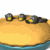 Animated sequence of three dark gray birds with yellow beaks on a rounded yellow surface, transitioning from crouched to standing and back down.