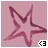 Animated pink star outline with shifting internal lines on a light purple background, accompanied by small pixelated arrow icons.